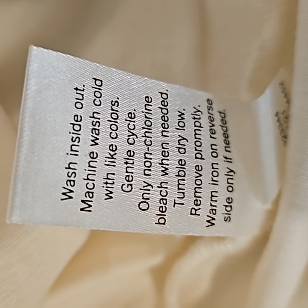"So" creme-colored dress size XXL - Picture 10 of 10
